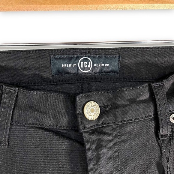 4 for $20 SALE! OCJ MidRise Sports Fan Skinny Jeans, Nebraska Huskers, Size 8 - Picture 7 of 14